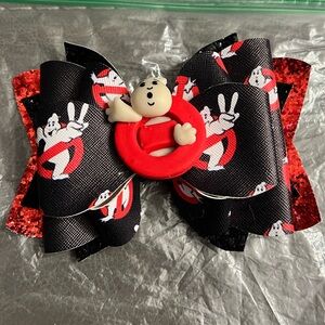 Ghostbusters Themed Hair Bow Halloween Spooky
